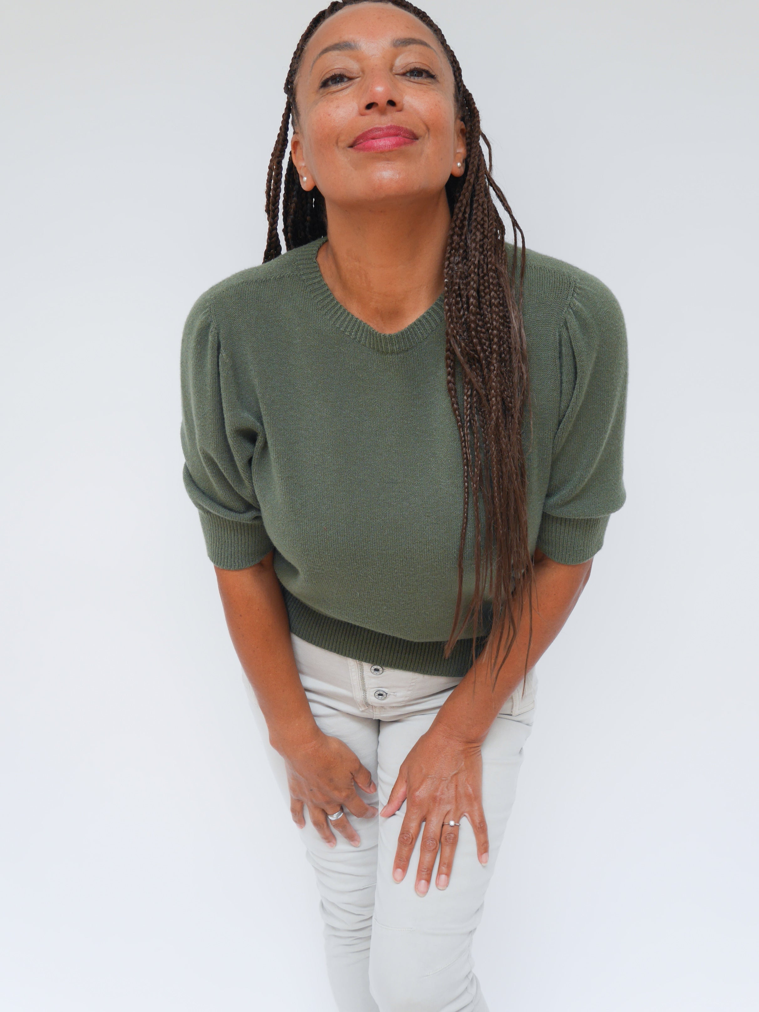 Bonnie Knit Khaki