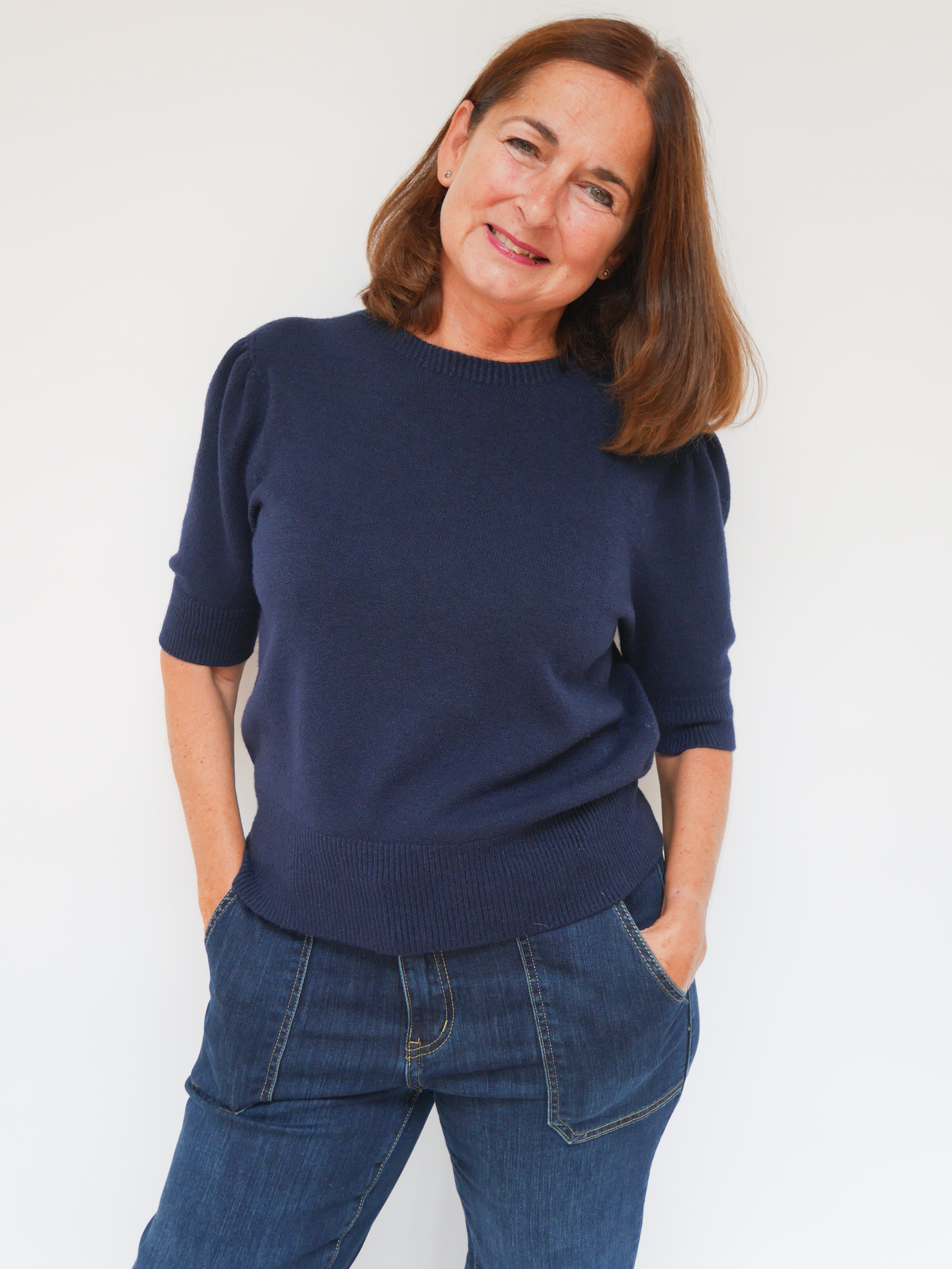 Bonnie Knit Navy