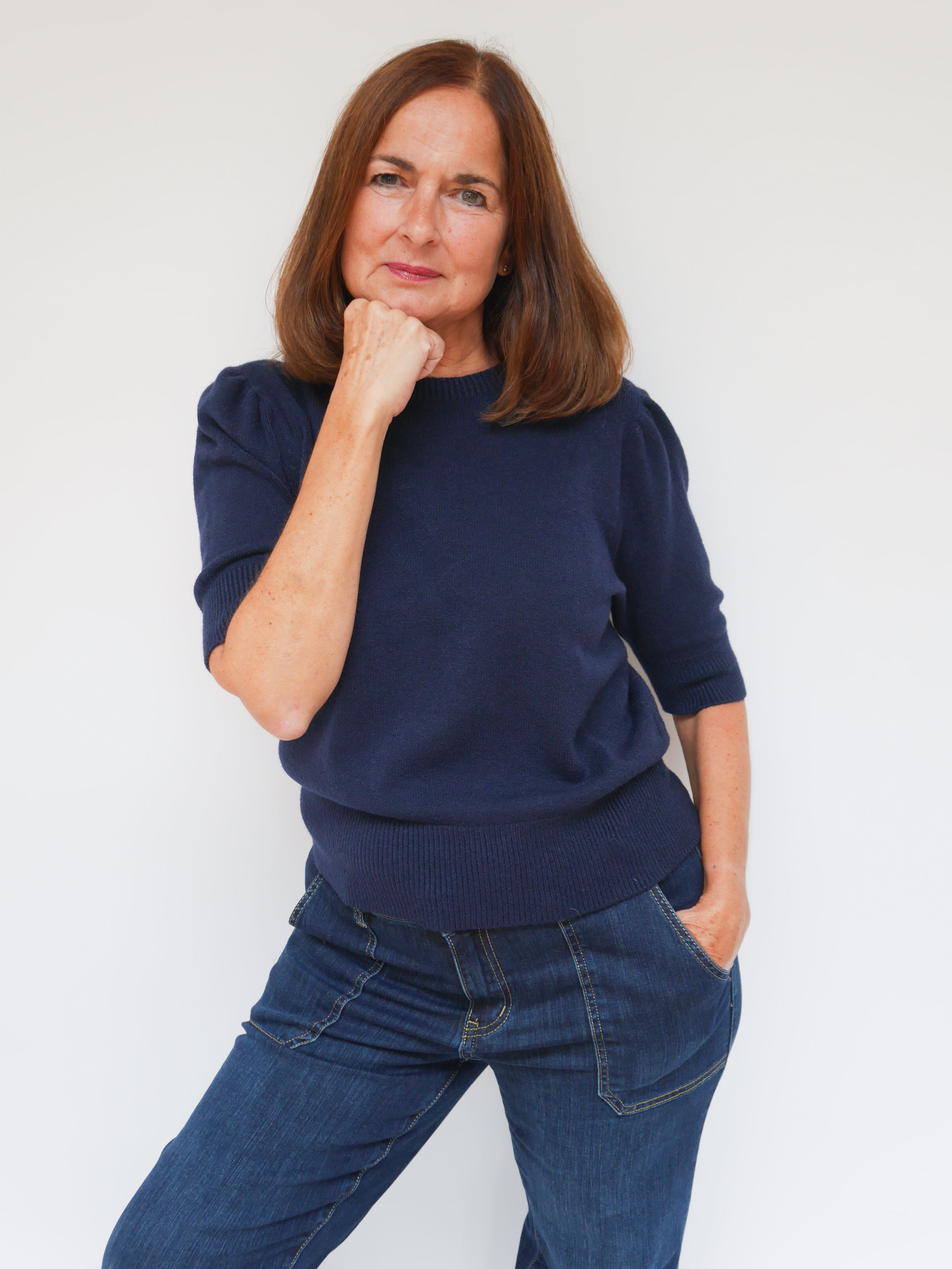 Bonnie Knit Navy