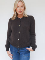 Claudia Cardigan Chocolate