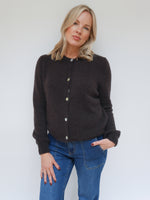 Claudia Cardigan Chocolate