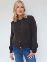 Claudia Cardigan Chocolate