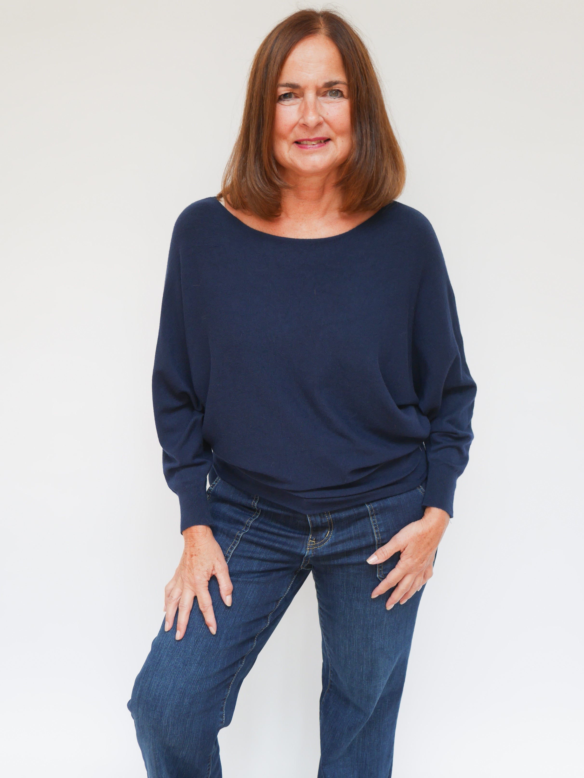 Jasmine Knit Navy
