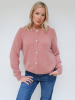 Claudia Cardigan Rose