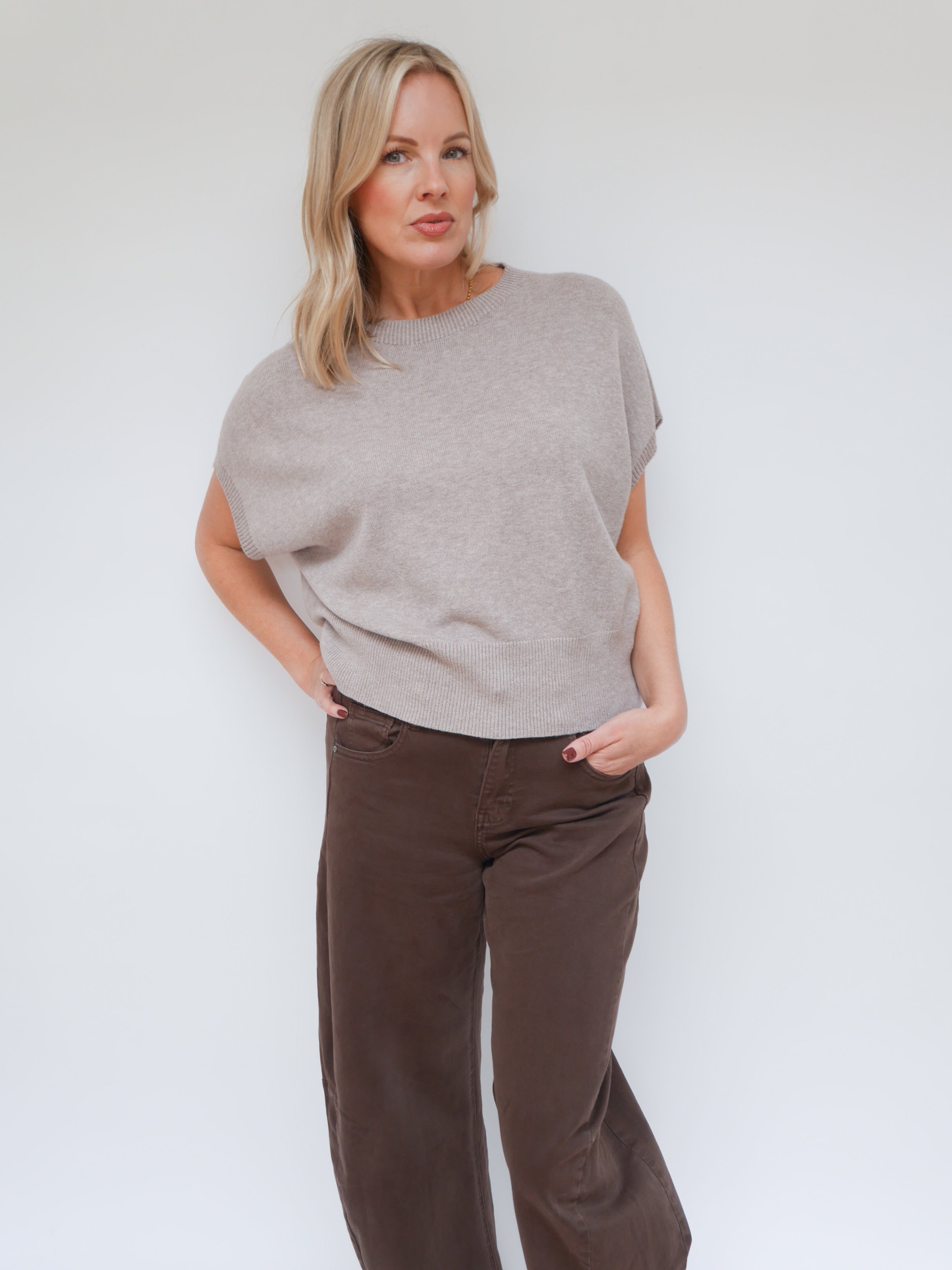 Donna Tank Mocha