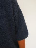 Abi Knit Mohair Navy