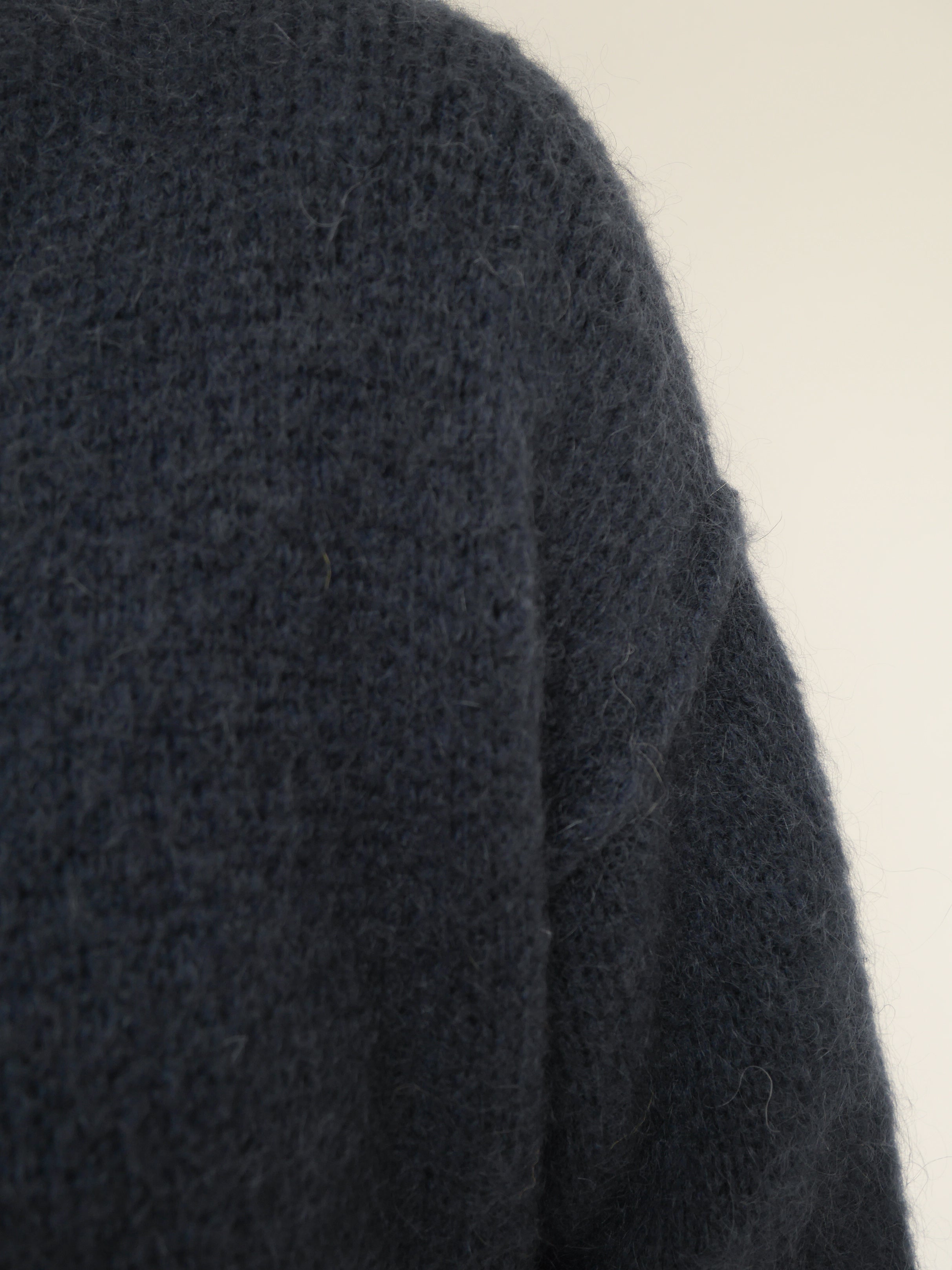 Abi Knit Mohair Navy