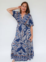 Jenna Dress Blue