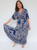 Jenna Dress Blue