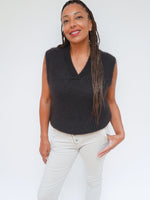 Alba Mohair Tank Chocolate