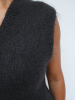 Alba Mohair Tank Chocolate