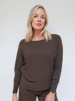 Jasmine Knit Chocolate