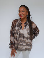 Anais Blouse Chocolate