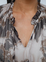 Anais Blouse Chocolate