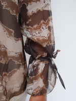 Anais Blouse Chocolate