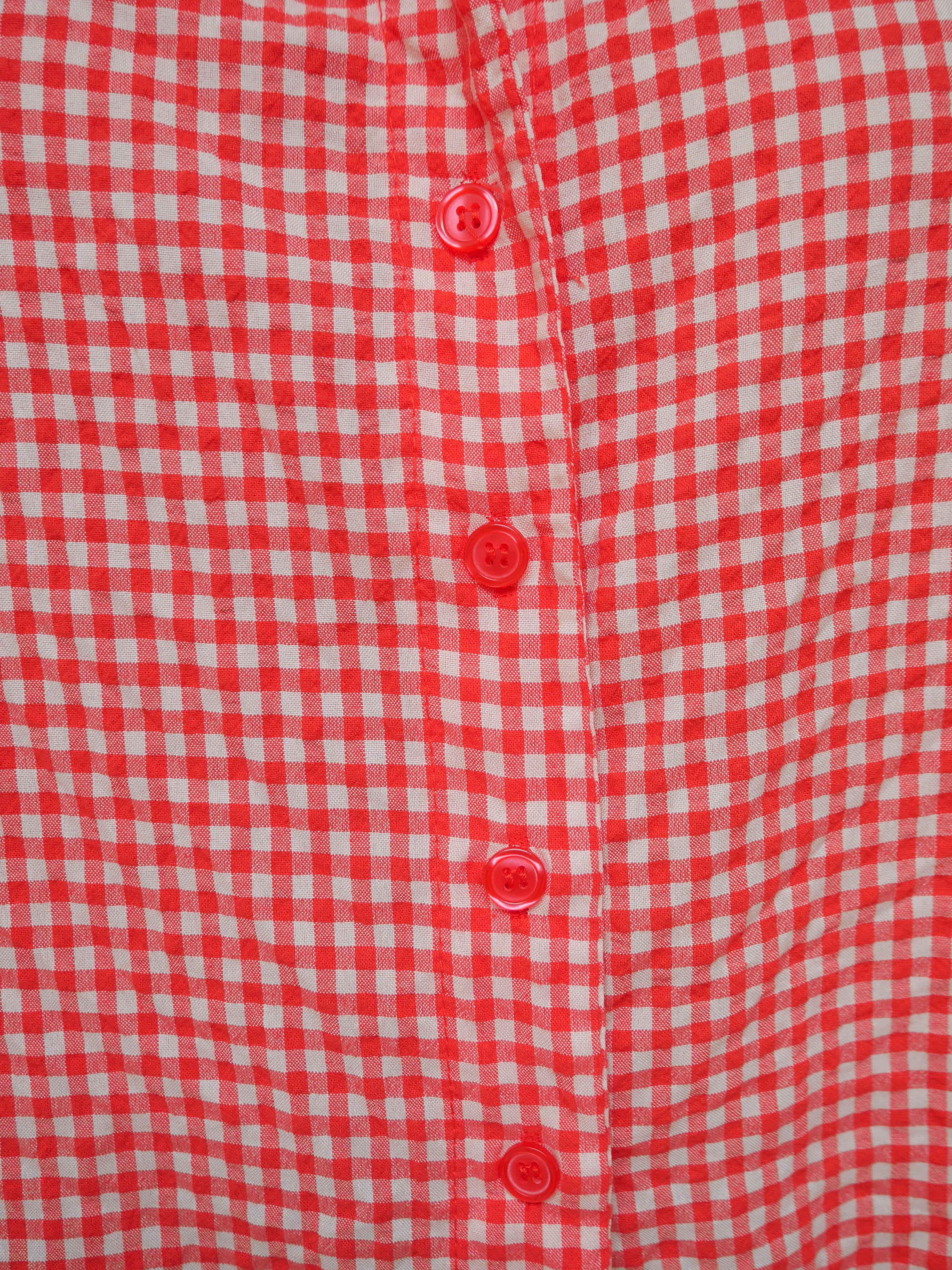 Lottie Gingham Orange