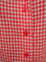 Lottie Gingham Orange