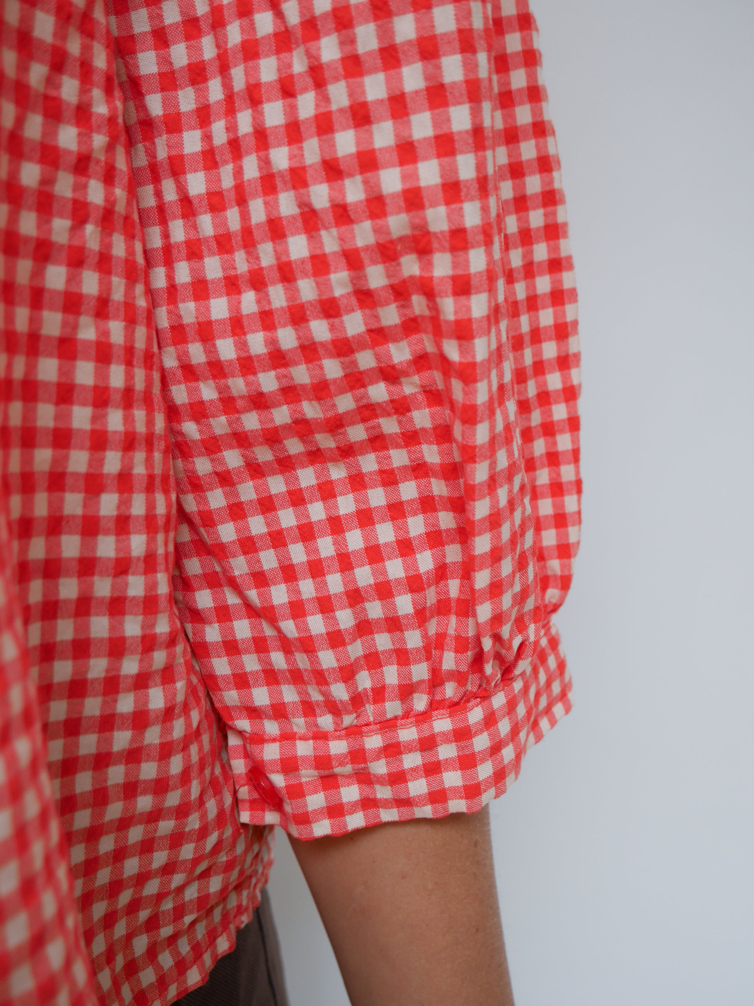 Lottie Gingham Orange