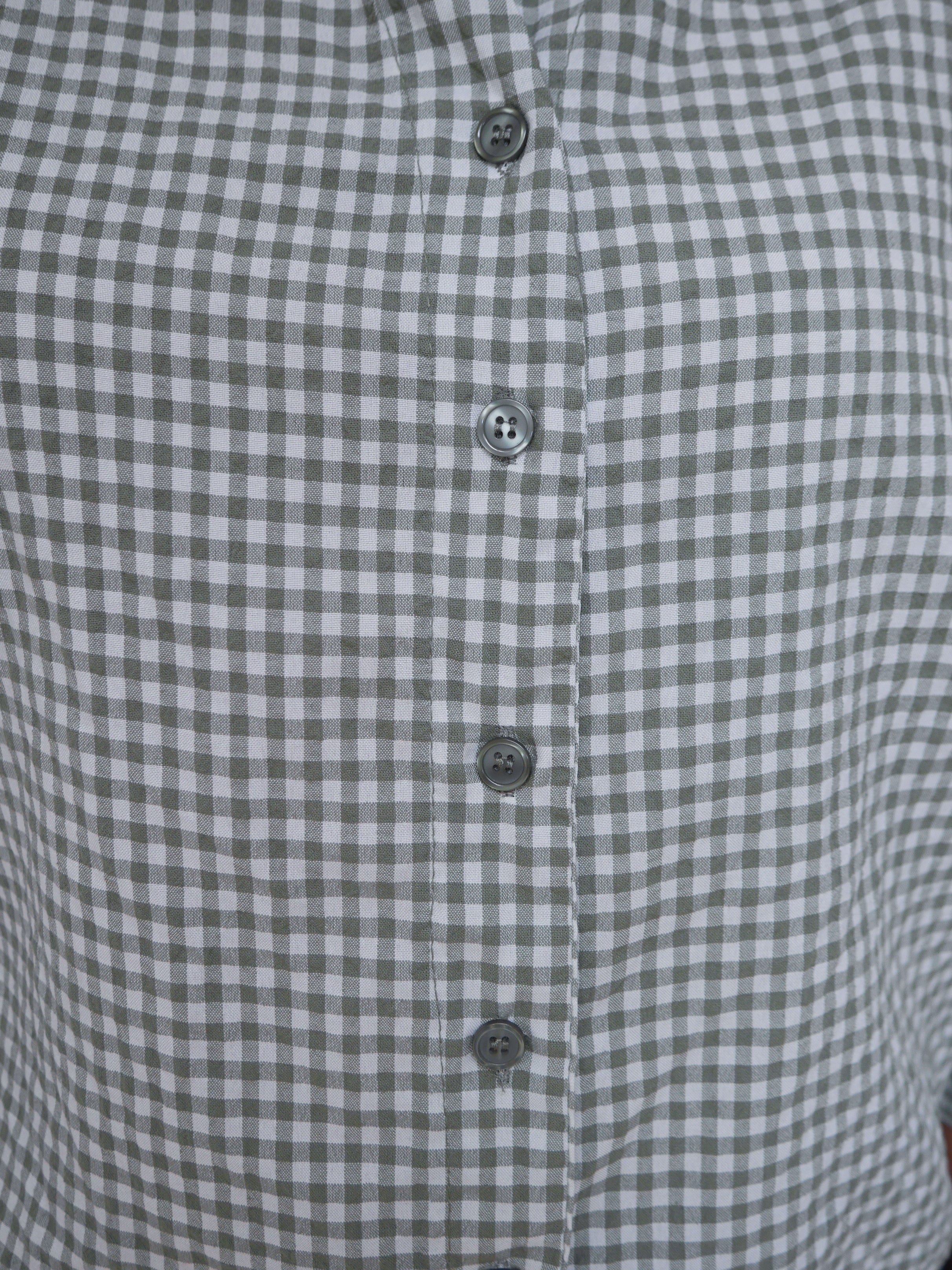 Lottie Gingham Khaki