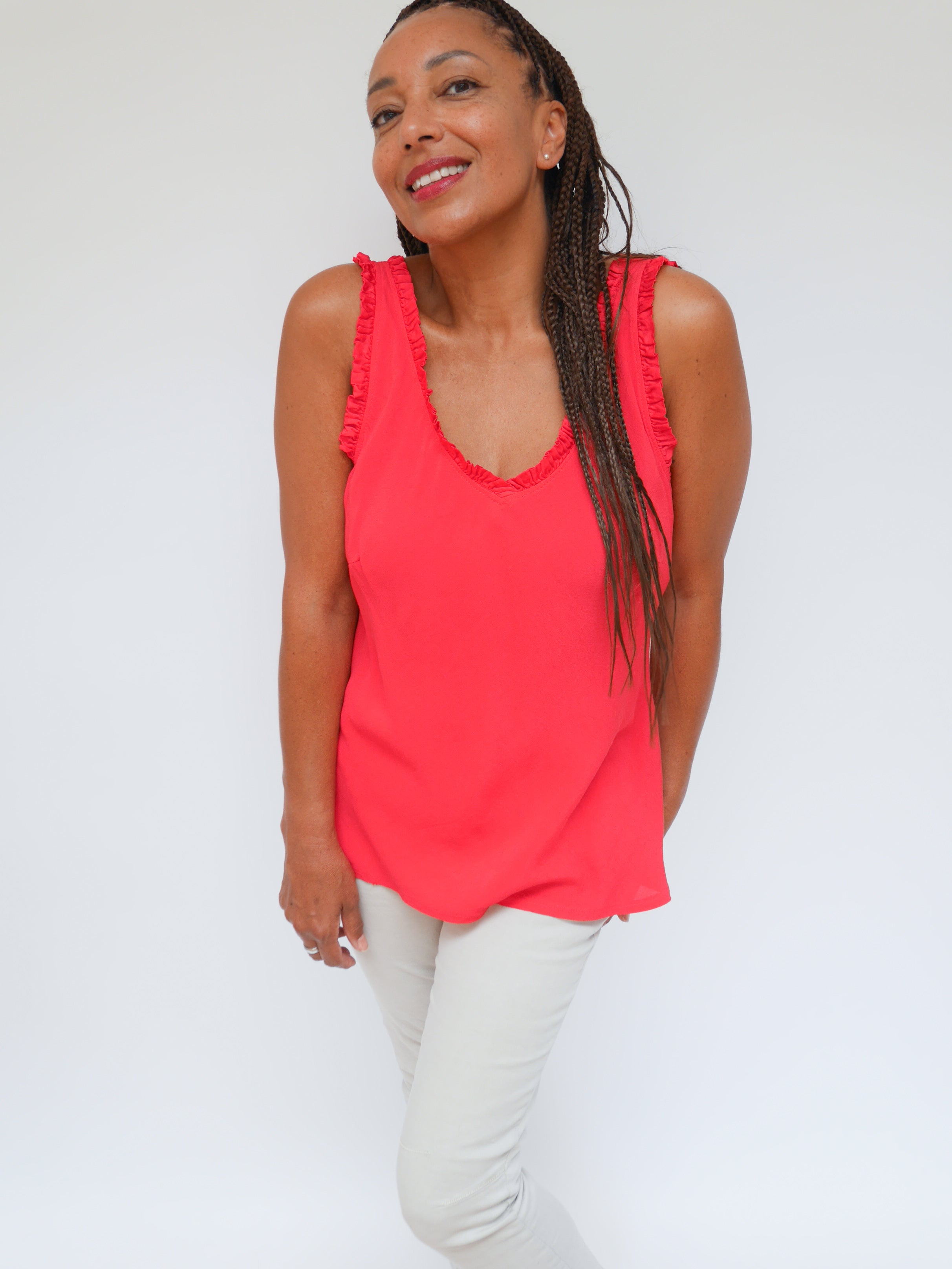 Bella Vest Red