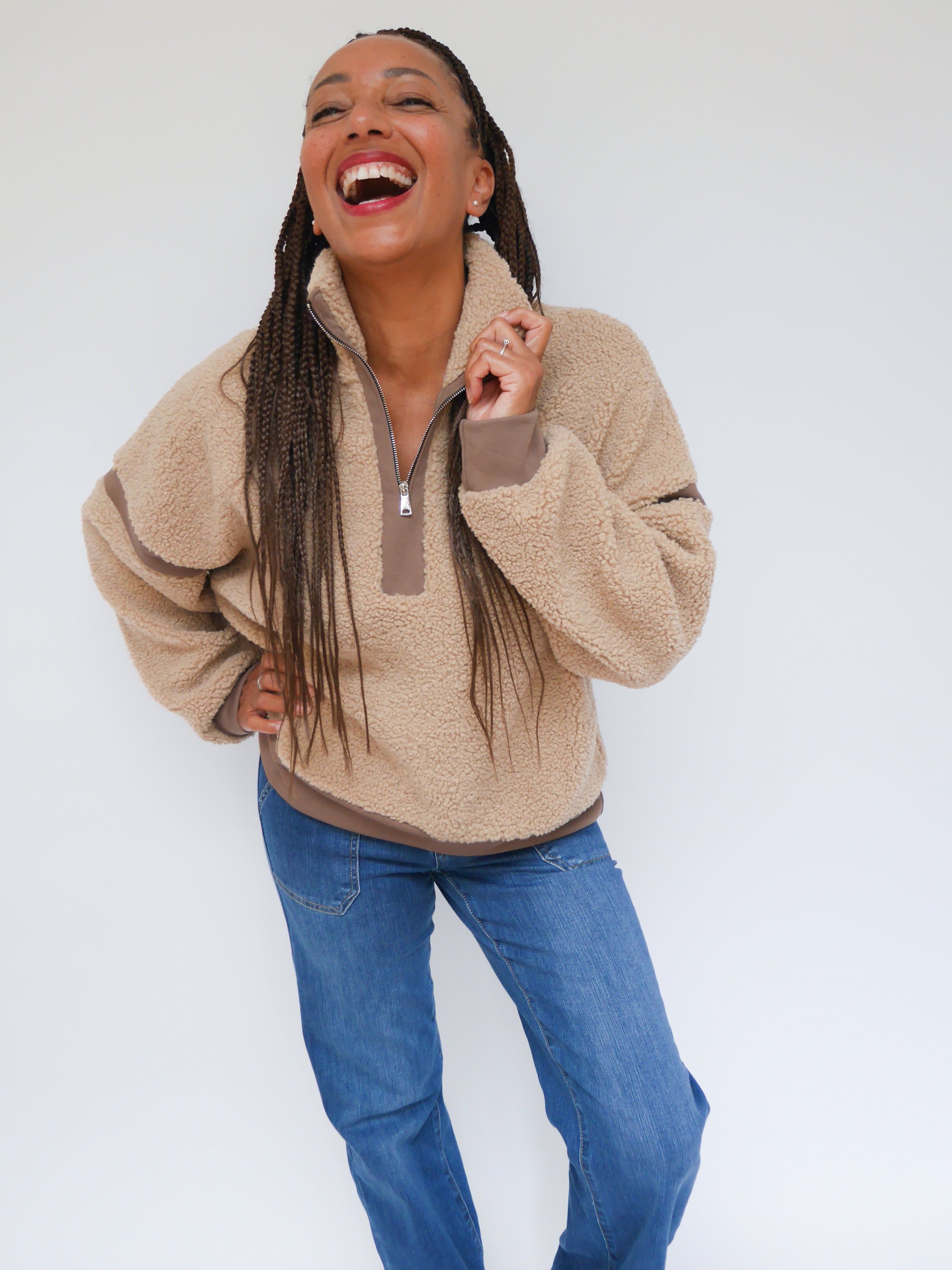 Bobbi Fleece Camel
