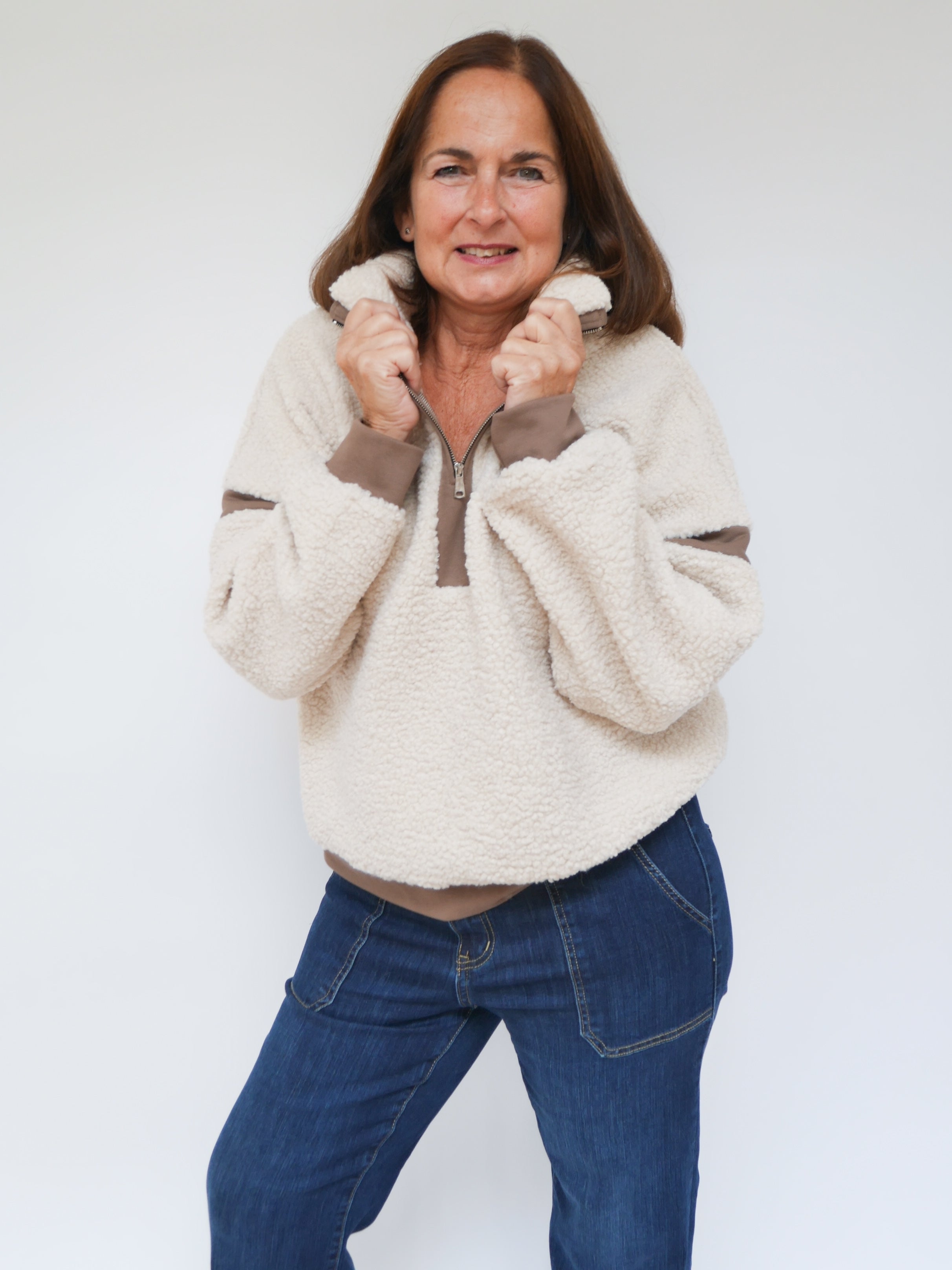 Bobbi Fleece Ecru