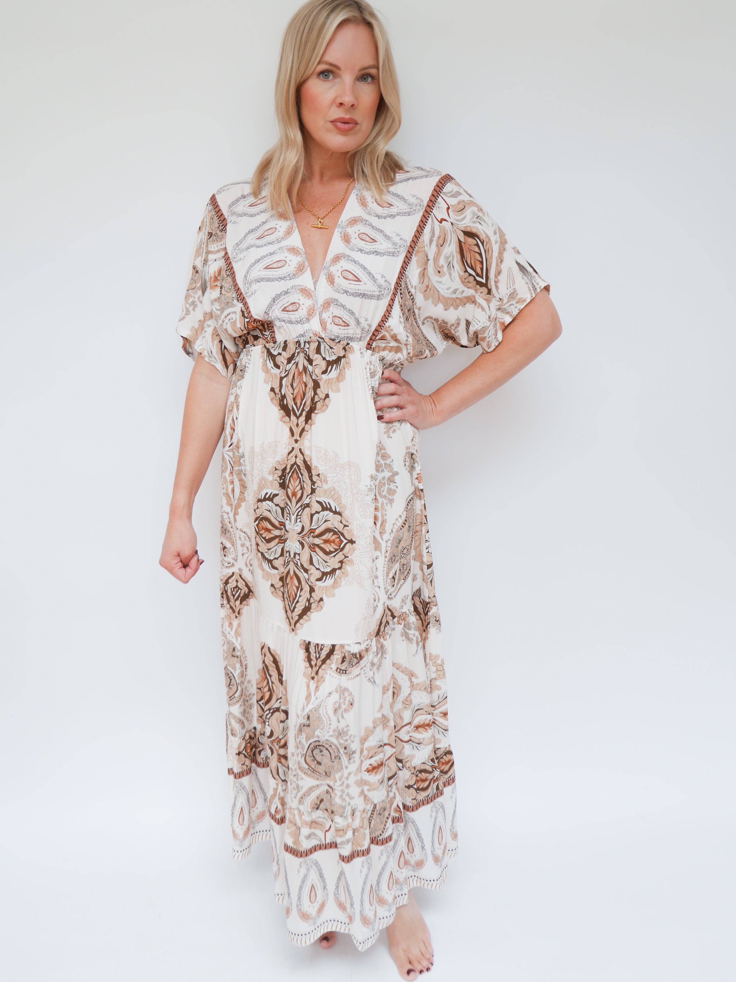 Jenna Dress Stone