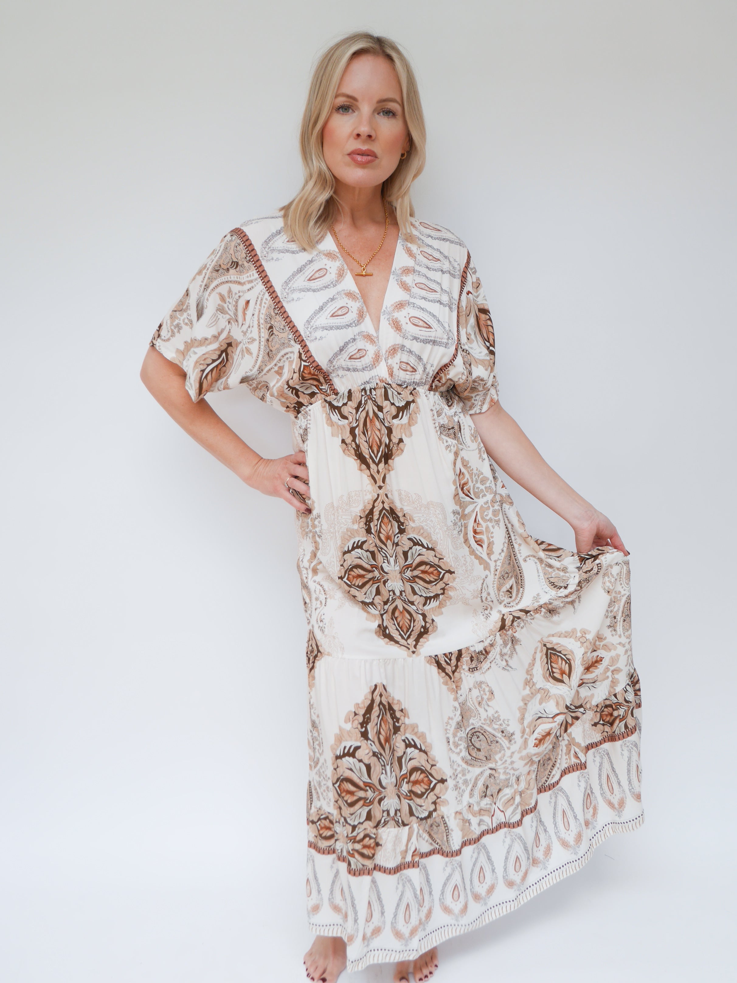 Jenna Dress Stone