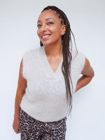 Alba Mohair Tank Stone
