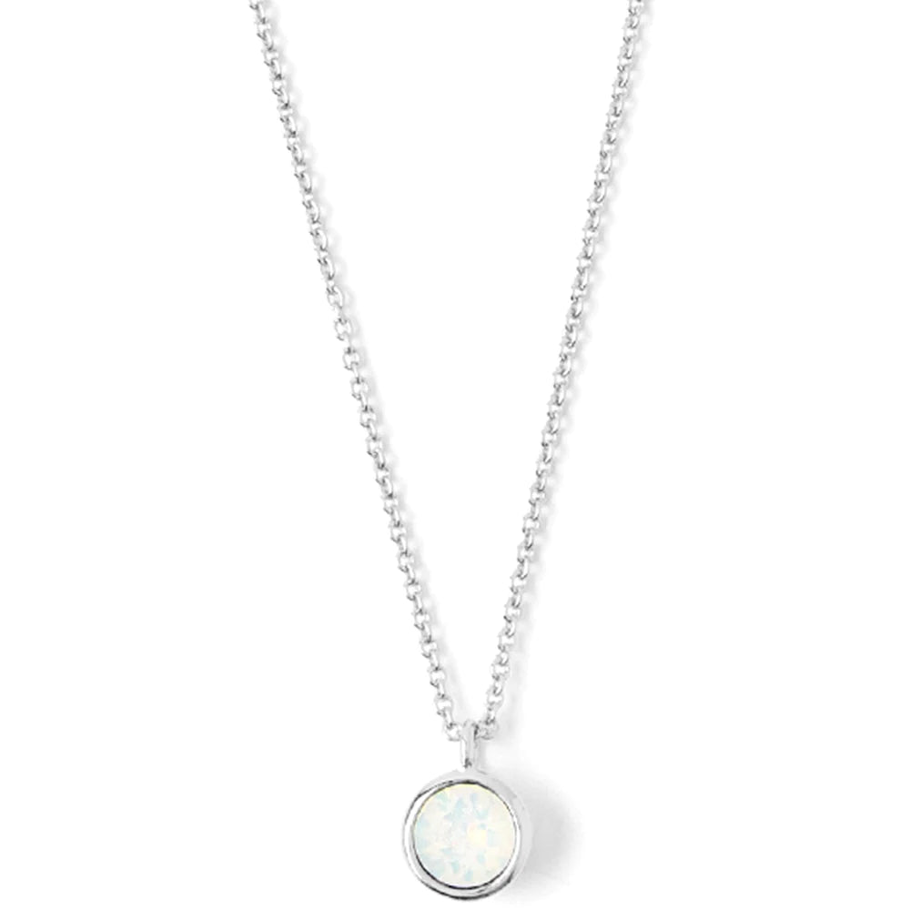 Orelia White Opal Necklace