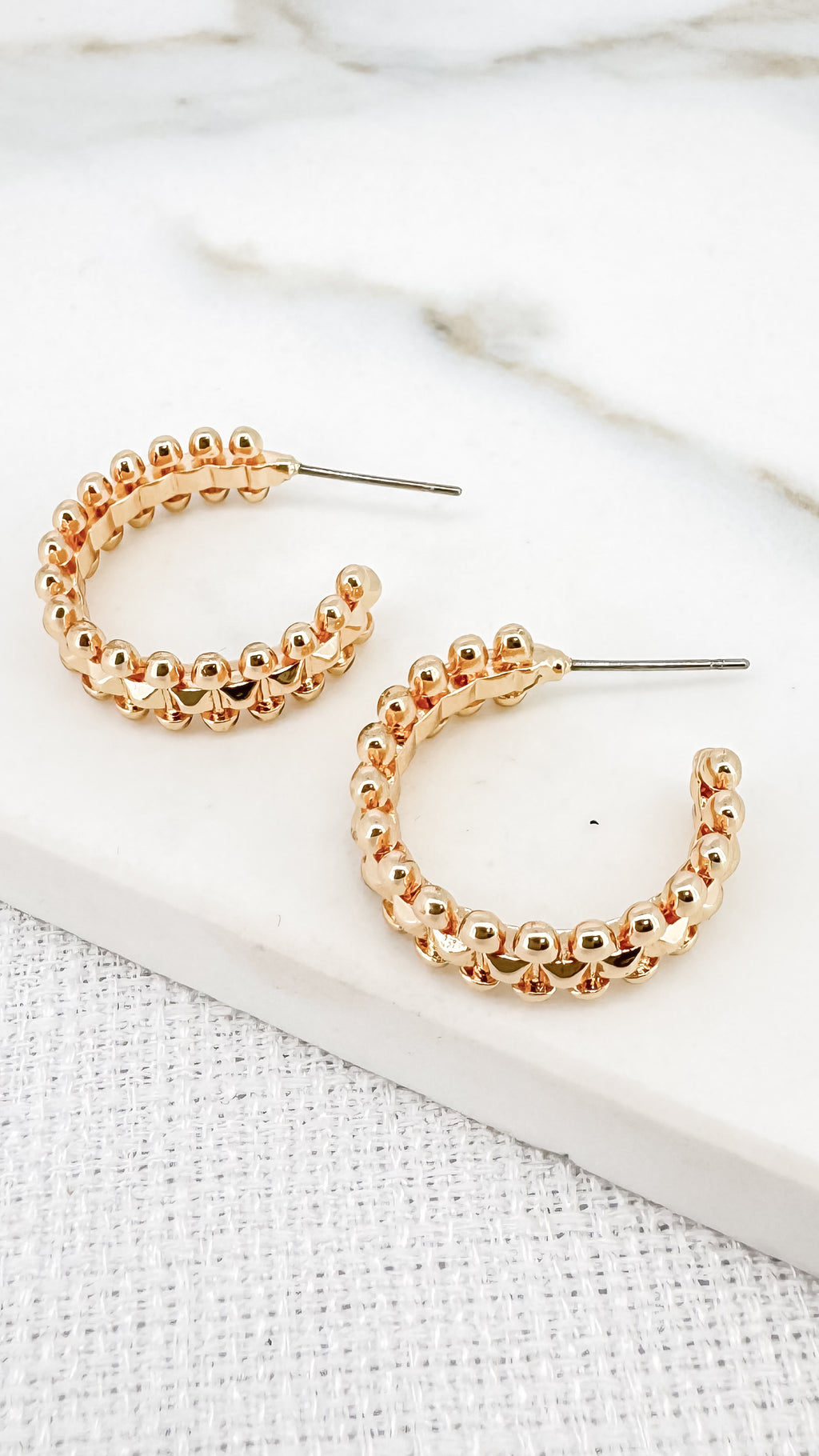 Envy Gold Hoop Earrings