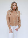 Claudia Cardigan Camel
