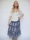 Carrie Skirt Dress Navy