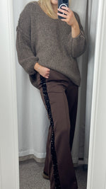 Frankie Trousers Chocolate