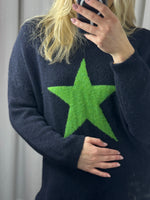 Star Knit Navy