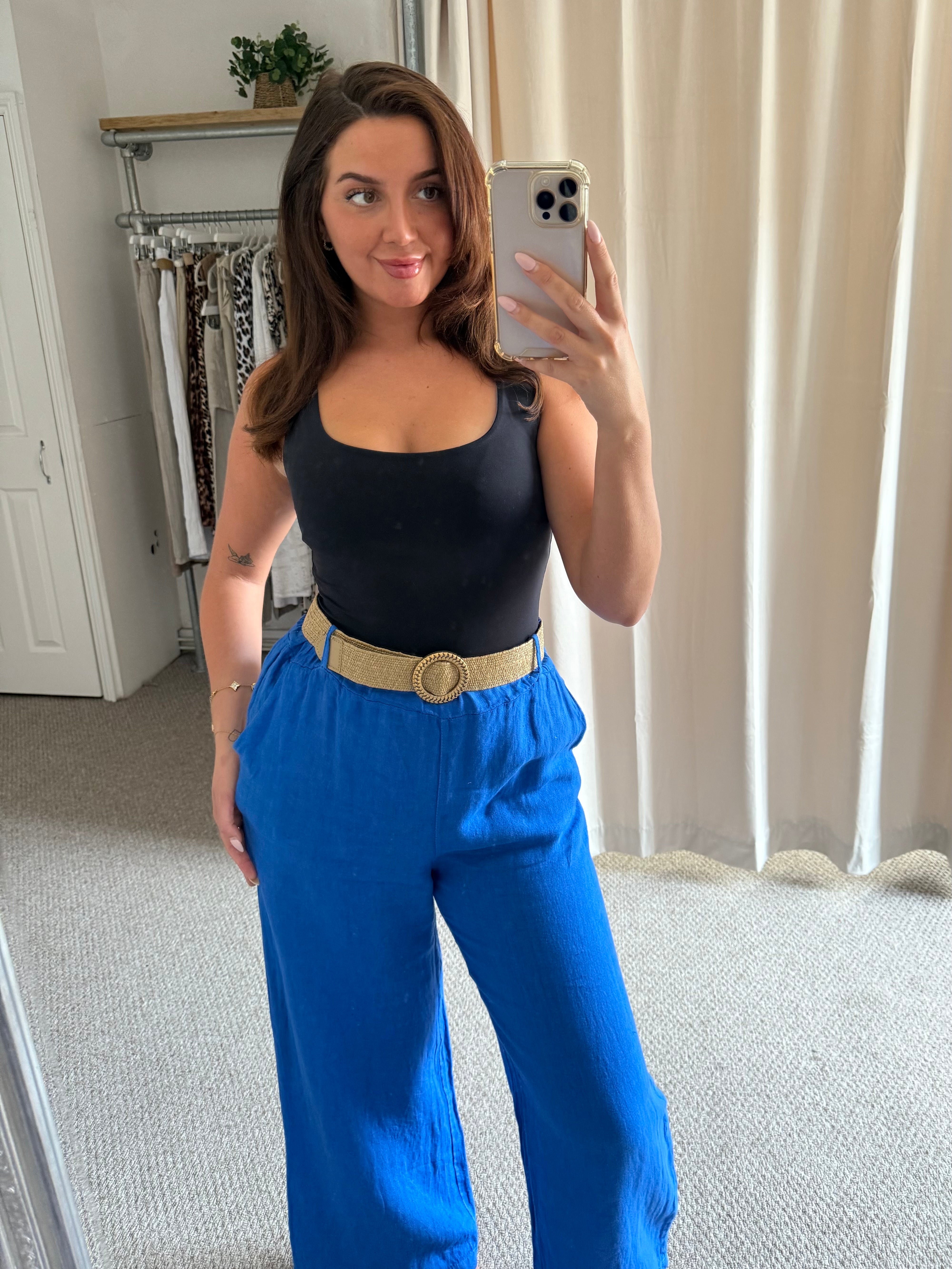 Julia Trouser Electric Blue