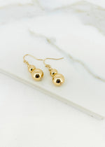 Envy Gold Balls Dropper Earring