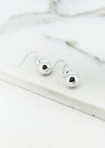 Envy Silver Balls Dropper Earring