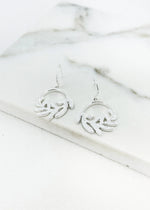 Envy Silver Leaf Earrings