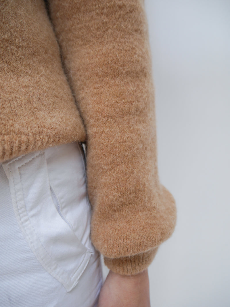 Claudia Cardigan Camel
