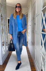 Helena Coat French Blue