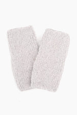 Light Grey Wrist Warmers