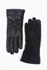Black Stitch Gloves