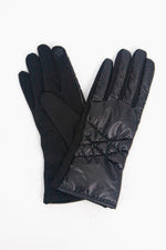 Black Stitch Gloves