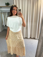 Margot Skirt Dress Nude
