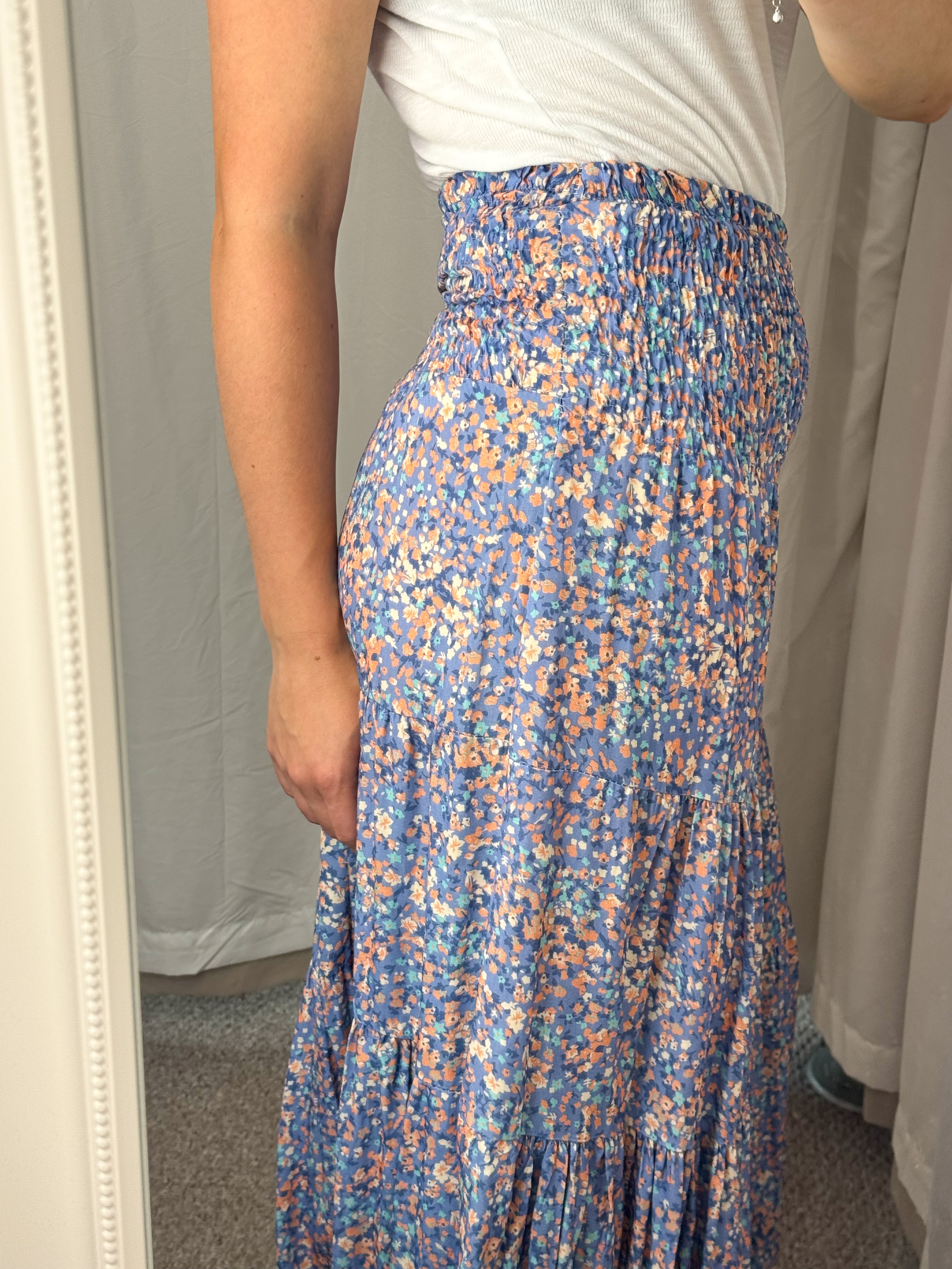 Fern Skirt Dress Denim Blue