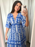 Erin Dress Royal Blue