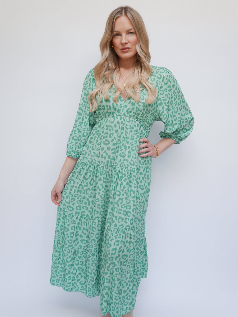 Naomi Dress Green