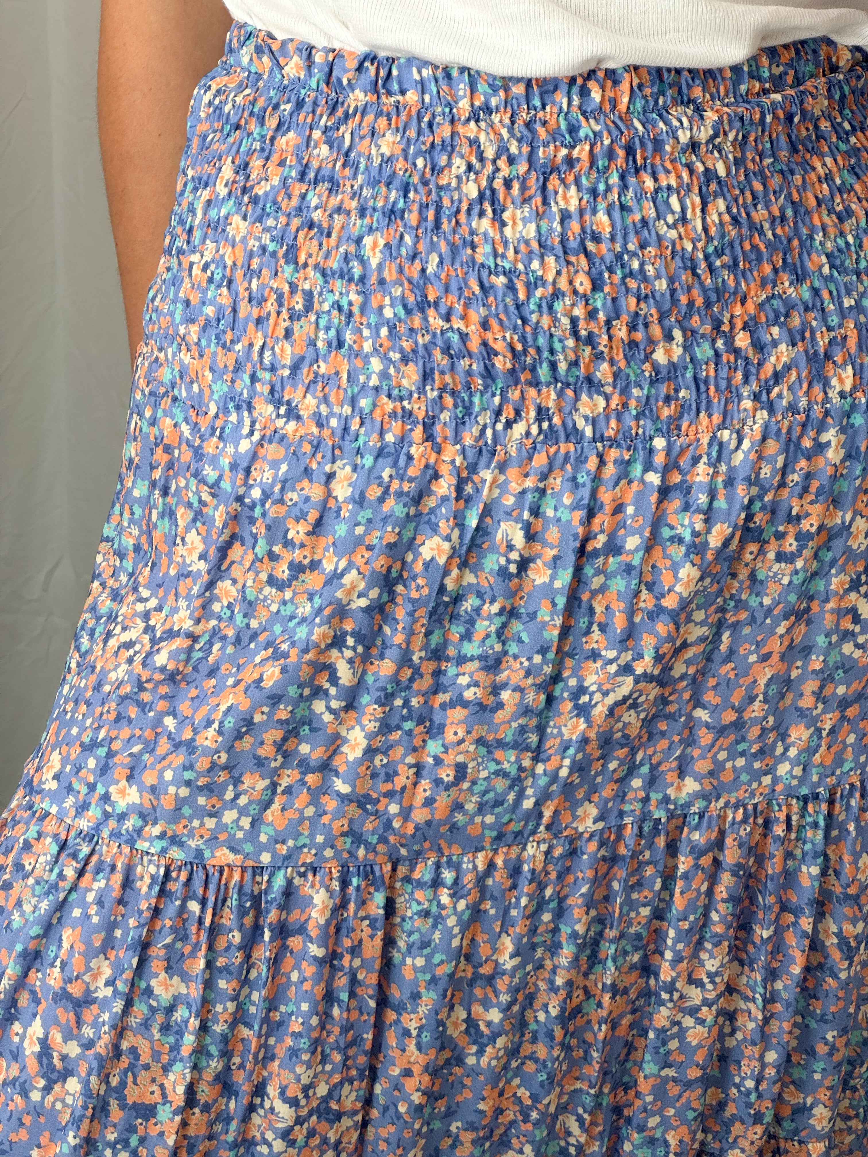 Fern Skirt Dress Denim Blue