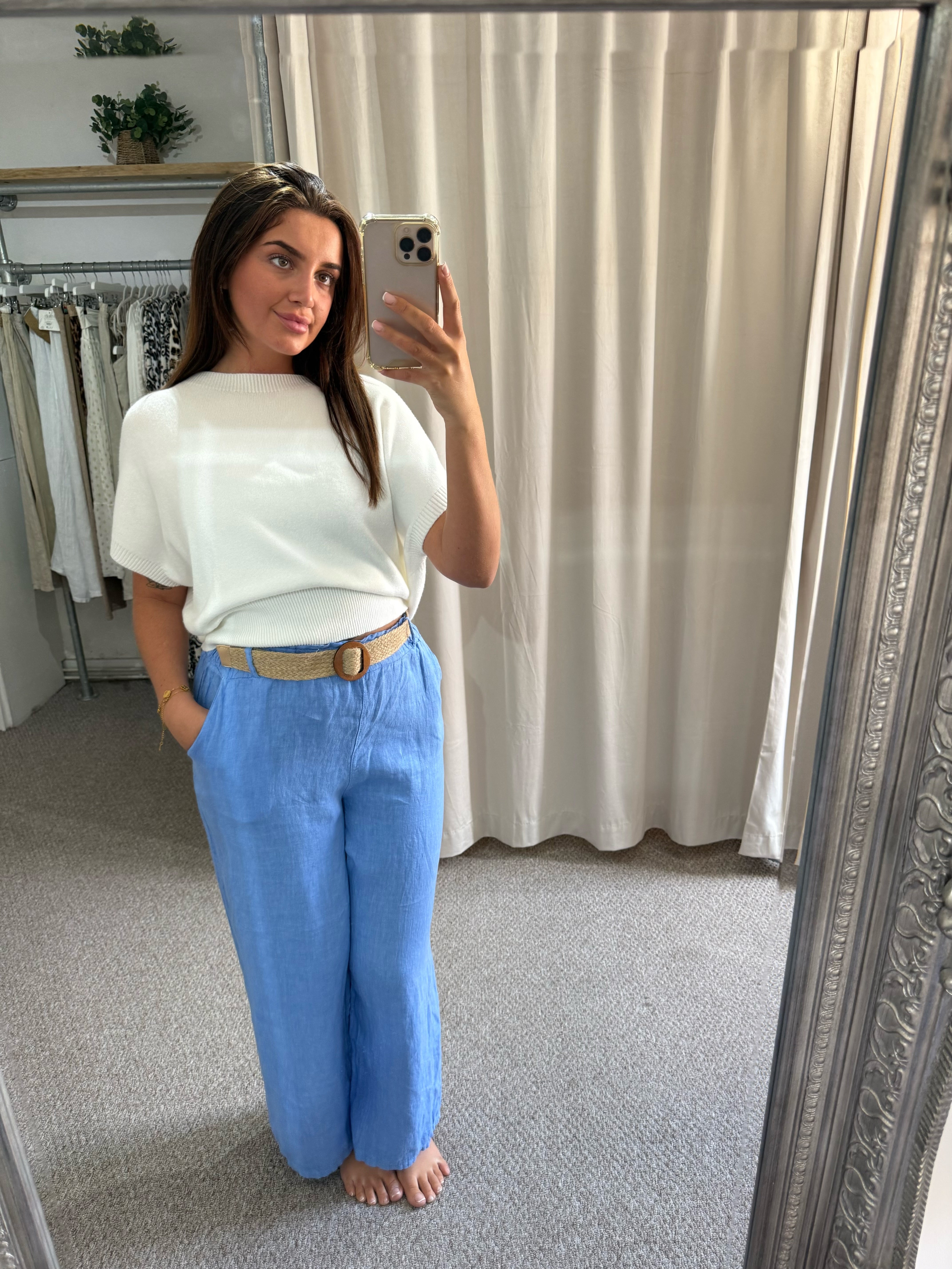 Julia Trouser French Blue